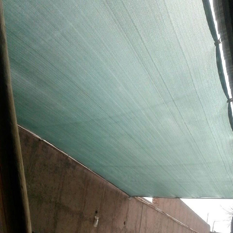 شید سایبان 80درصد 5 در 6 دور دوزی شده همراه با حلقه نصب