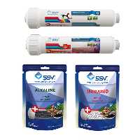 فیلتر دستگاه تصفیه آب اس اس وی مدل A.I مجموعه 2 عددی به همراه شارژ یدک 