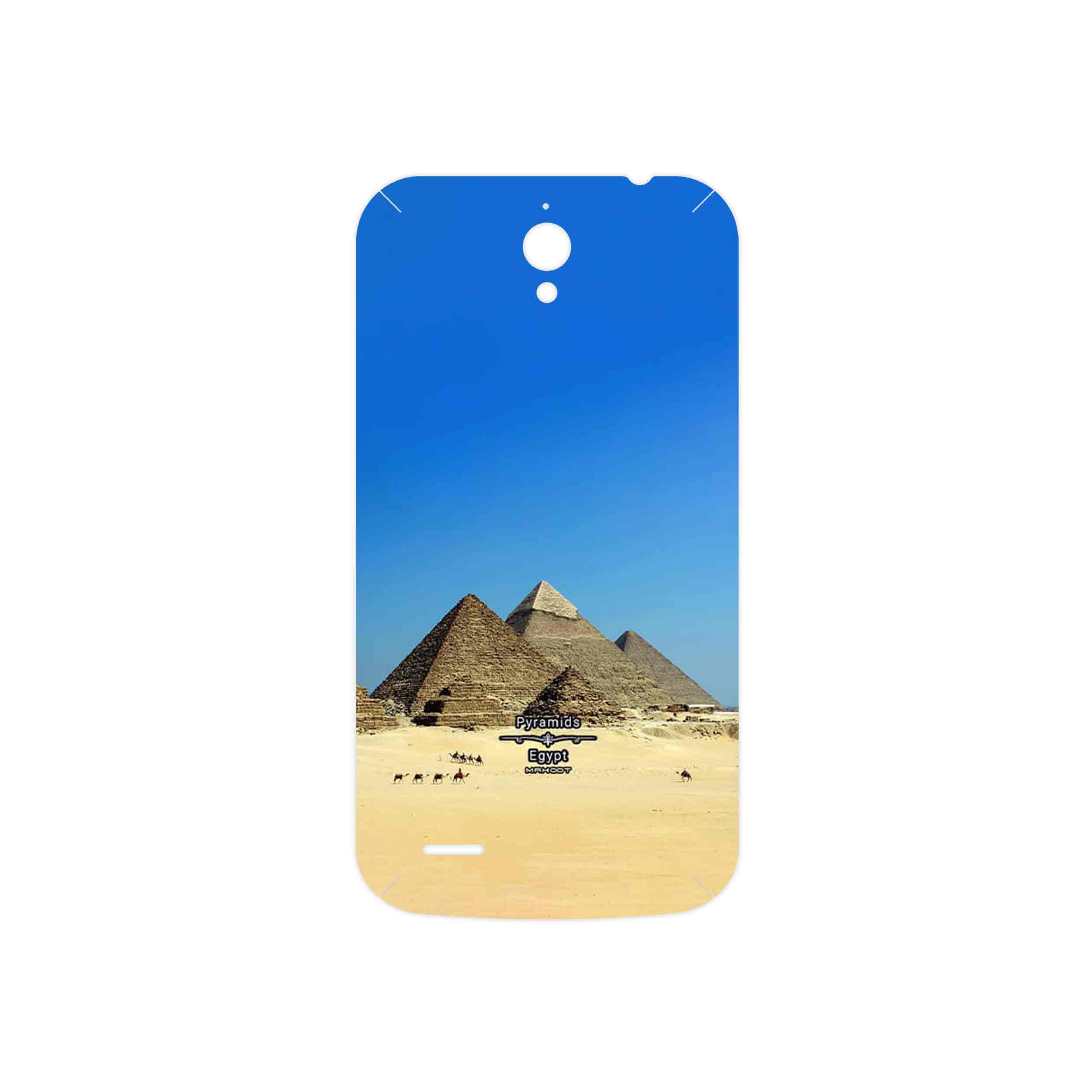 برچسب پوششی ماهوت مدل Pyramids of Egypt مناسب برای گوشی موبایل هوآوی Ascend G610