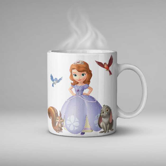 ماگ طرح دختر کد B331