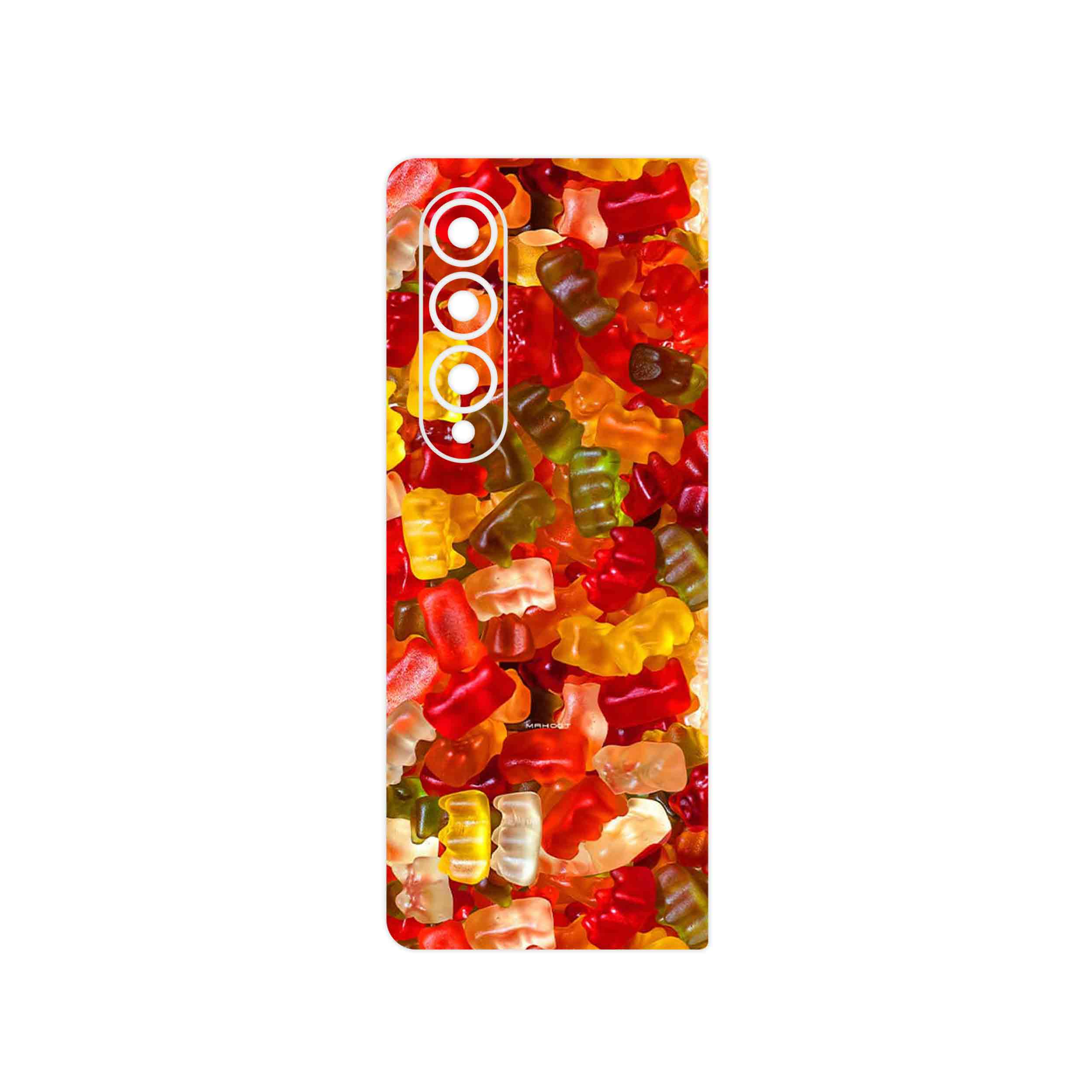 برچسب پوششی ماهوت مدل Gummi candy 1 مناسب برای گوشی موبایل سامسونگ Galaxy Z Fold4