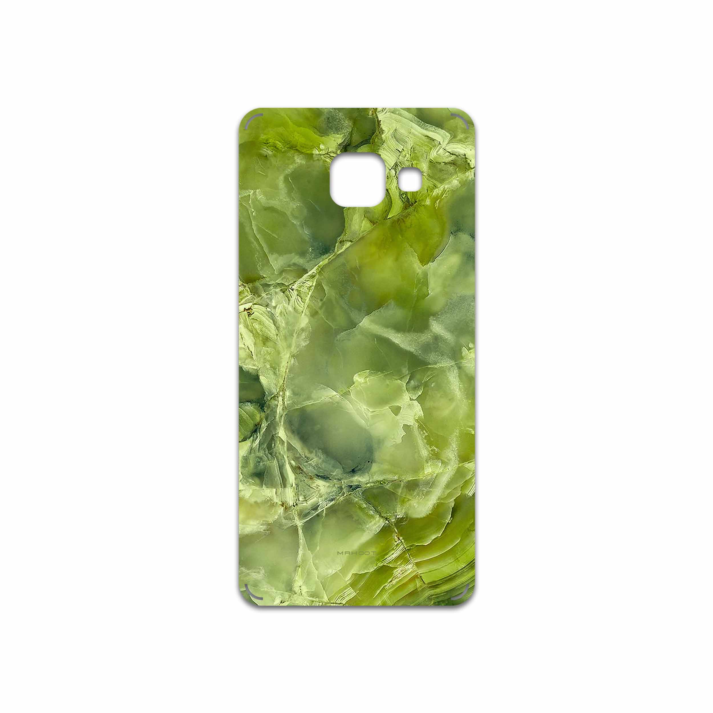 برچسب پوششی ماهوت مدل Green Crystal Marble مناسب برای گوشی موبایل سامسونگ Galaxy A3 2016