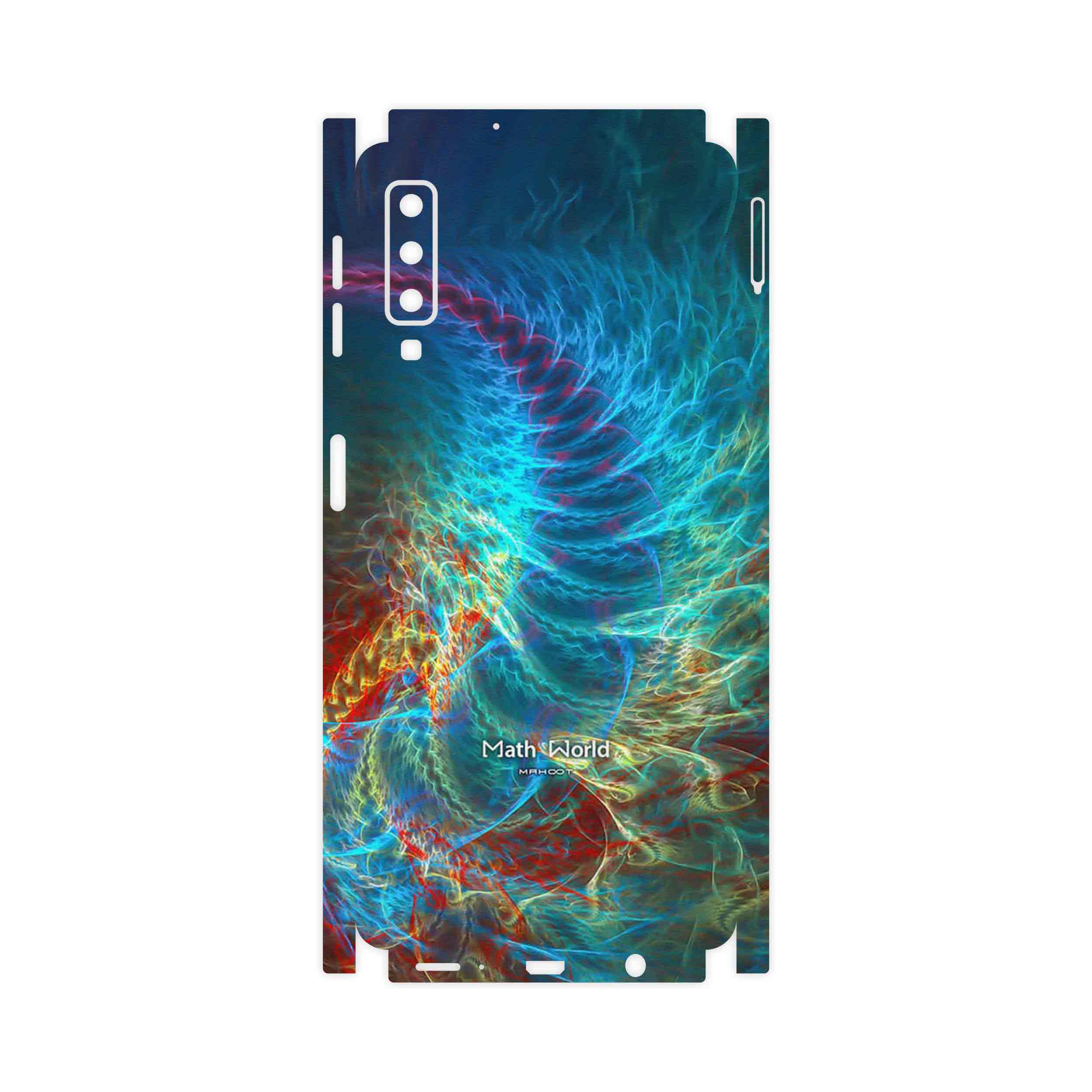برچسب پوششی ماهوت مدل Mathematical Geometric Shape 1-FullSkin مناسب برای گوشی موبایل سامسونگ Galaxy A7 2018