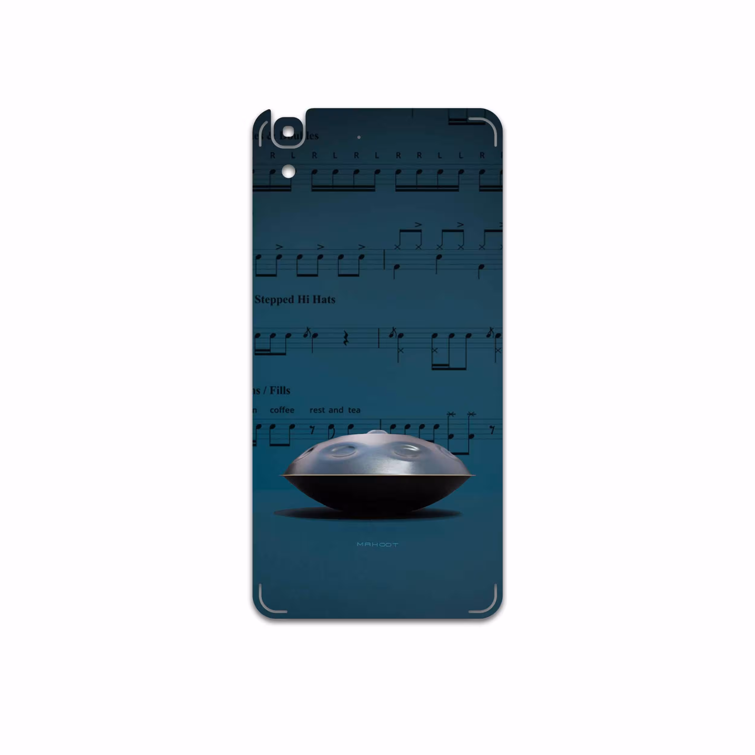 برچسب پوششی ماهوت مدل Hang Instrument مناسب برای گوشی موبایل هوآوی Y6 2015