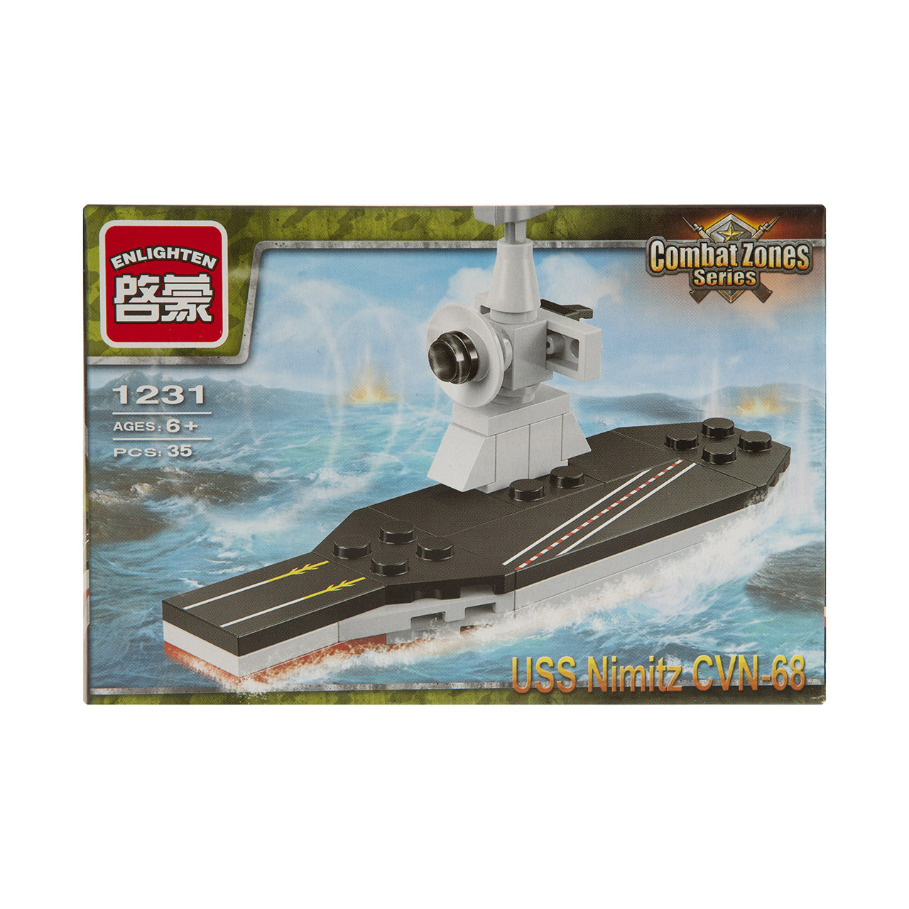 ساختنی مدل USS Nimitz CVN-68 1231