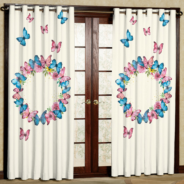 پرده مدل مخمل پانچی کد 7276 سایز 280x140 سانتی متر