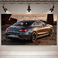 تابلو بوم طرح ماشین مدل مرسدس بنز S63 کد AR5660