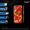 برچسب پوششی ماهوت مدل Gummi candy 1-FullSkin مناسب برای گوشی موبایل سامسونگ Galaxy A70