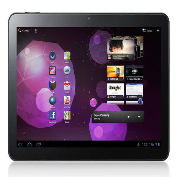 درب پشت سامسونگ Samsung P7100 Galaxy Tab 10.1 - دنافون