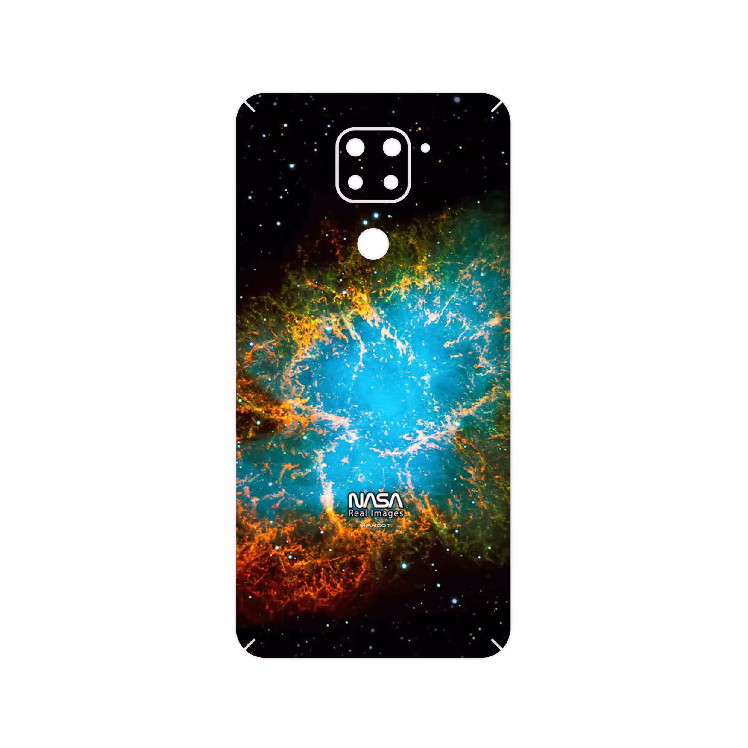 برچسب پوششی ماهوت مدل Universe b NASA 9 مناسب برای گوشی موبایل شیائومی Redmi Note 9