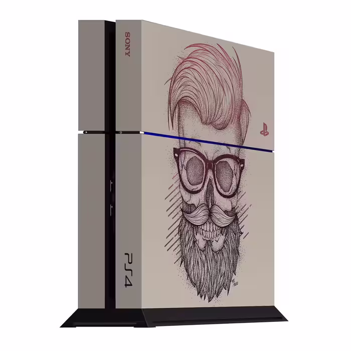 برچسب عمودی پلی استیشن 4 ونسونی طرح Hipster is Dead II
