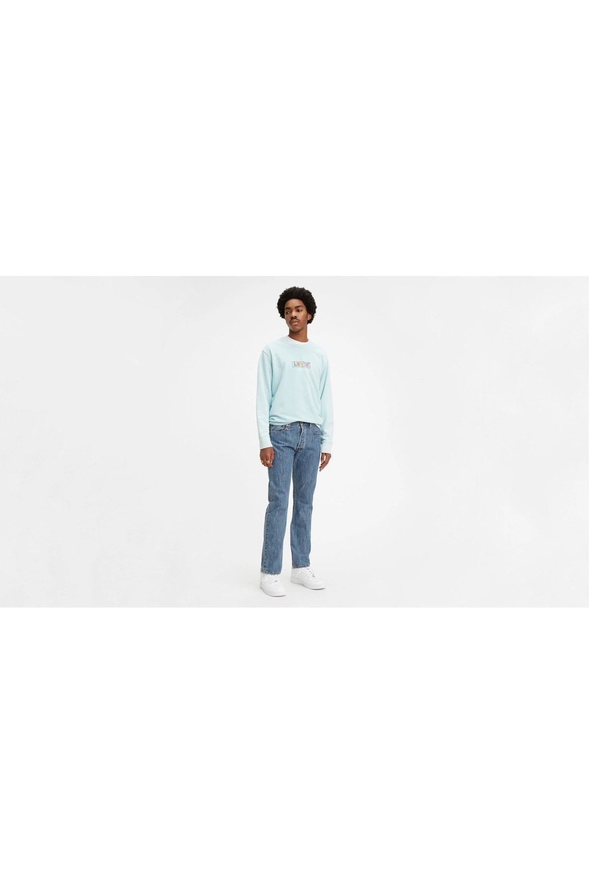 شلوار جین آبی مردانه ®501® Original Fit A7735 0002 Levi's