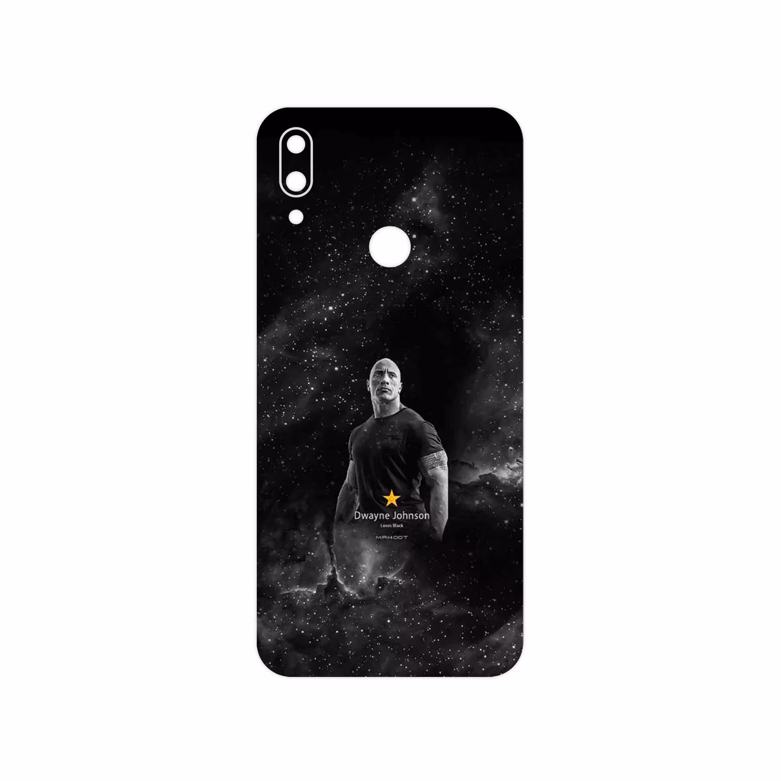 برچسب پوششی ماهوت مدل Dwayne Johnson مناسب برای گوشی موبایل شیائومی Redmi Note 7