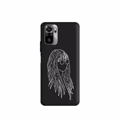 کاور طرح  دختر مینیمال  کد y9244 مناسب برای گوشی موبایل شیائومی  Redmi Note 10S