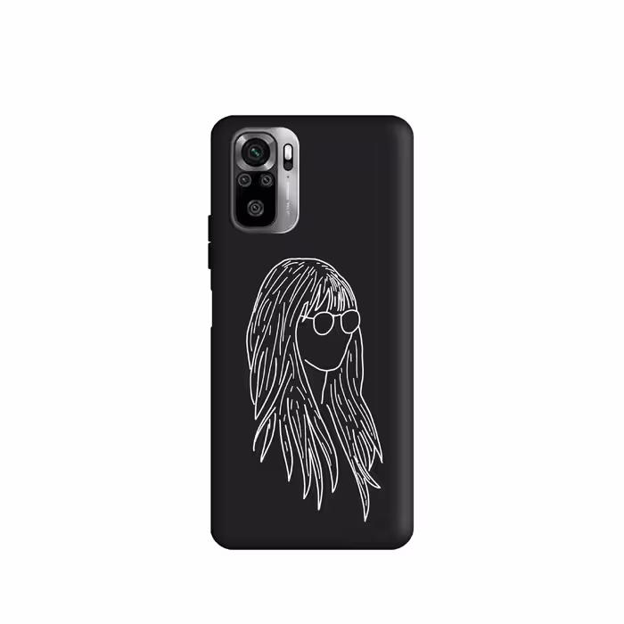 کاور طرح  دختر مینیمال  کد y9244 مناسب برای گوشی موبایل شیائومی  Redmi Note 10S