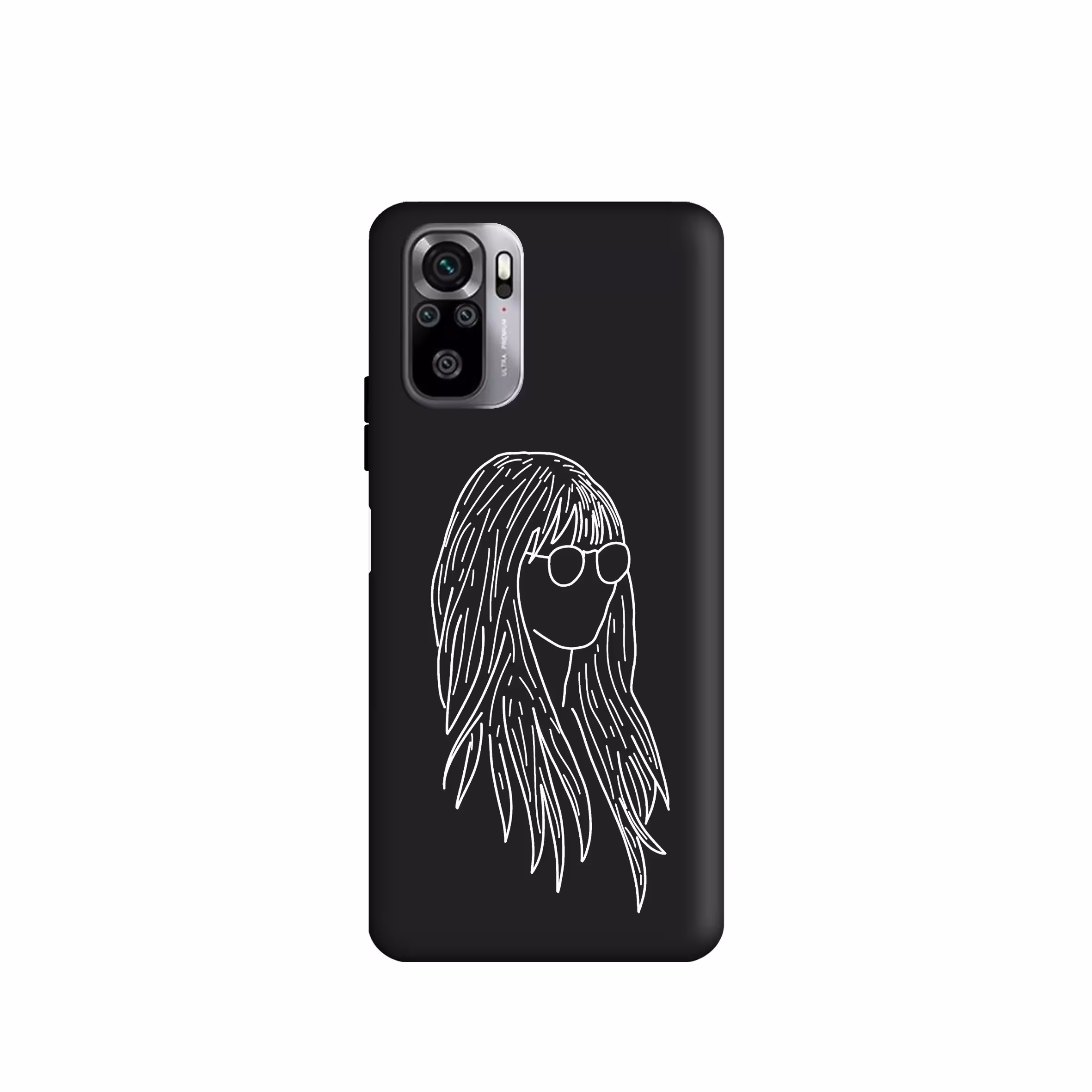 کاور طرح  دختر مینیمال  کد y9244 مناسب برای گوشی موبایل شیائومی  Redmi Note 10S