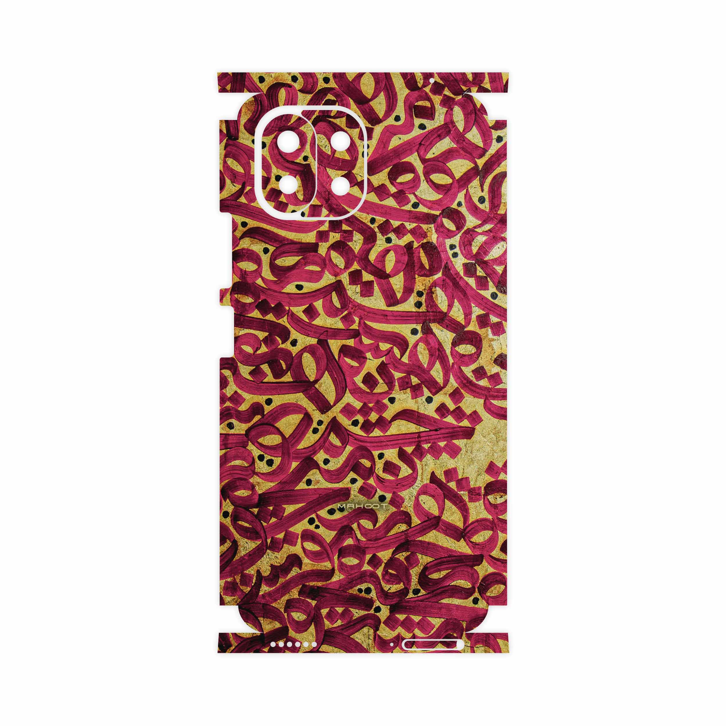 برچسب پوششی ماهوت مدل Nastaliq-6-FullSkin مناسب برای گوشی موبایل شیائومی 11 Lite 5G NE