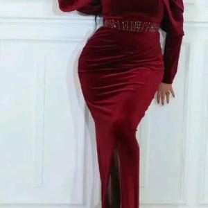 پیراهن شب زنانه مخمل مدل پیراهن مجلسی