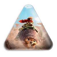 پیکسل خندالو طرح رایا و آخرین اژدها مدل مثلثی کد 4787