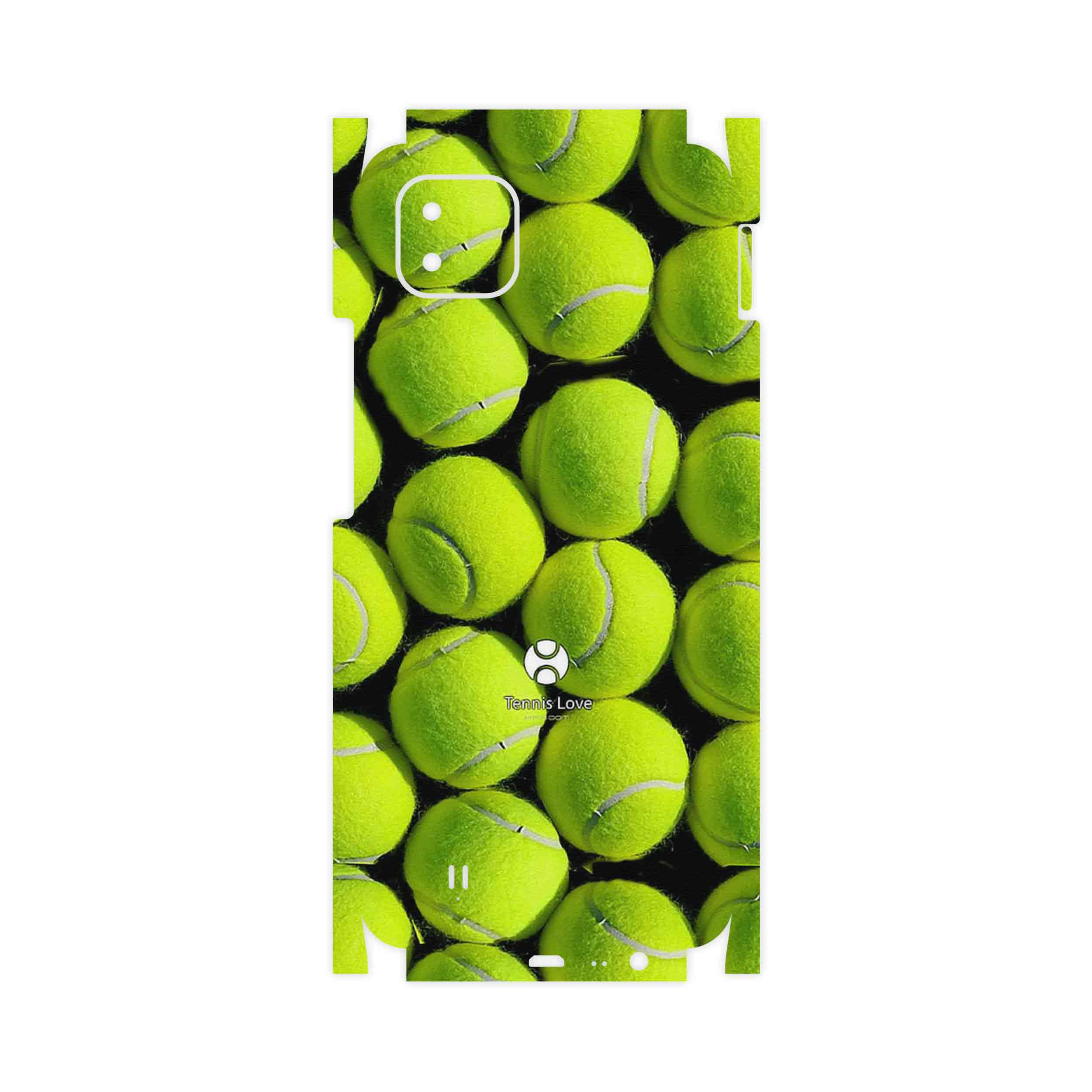 برچسب پوششی ماهوت مدل Tennis-FullSkin مناسب برای گوشی موبایل ریلمی C11 2021