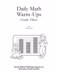 خرید و دانلود نسخه کامل کتاب Daily Math Warm-Ups, Grade 3: 180 Lessons and 18 Assessments; 36 Weeks of Lessons