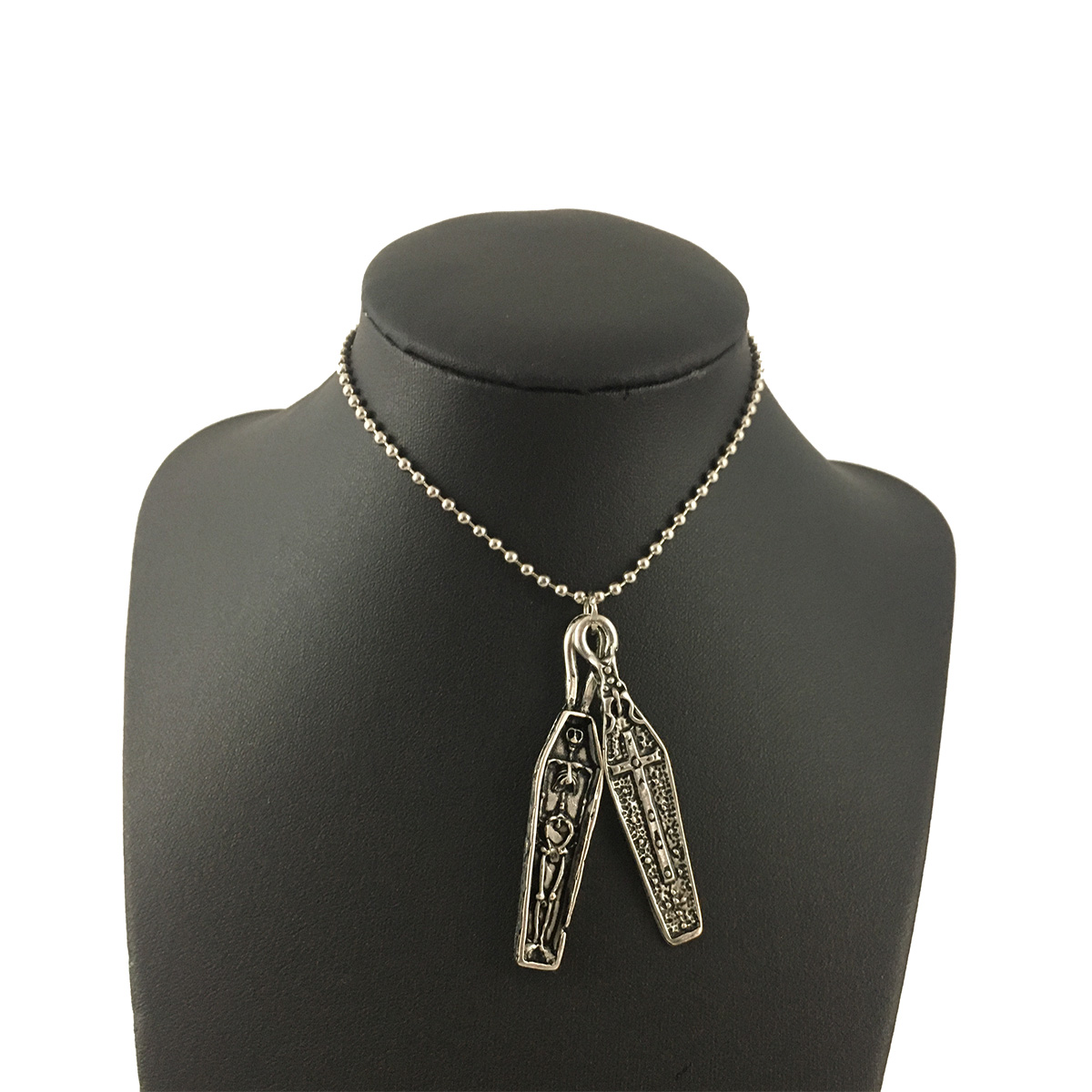 گردنبند طرح تابوت کد g112