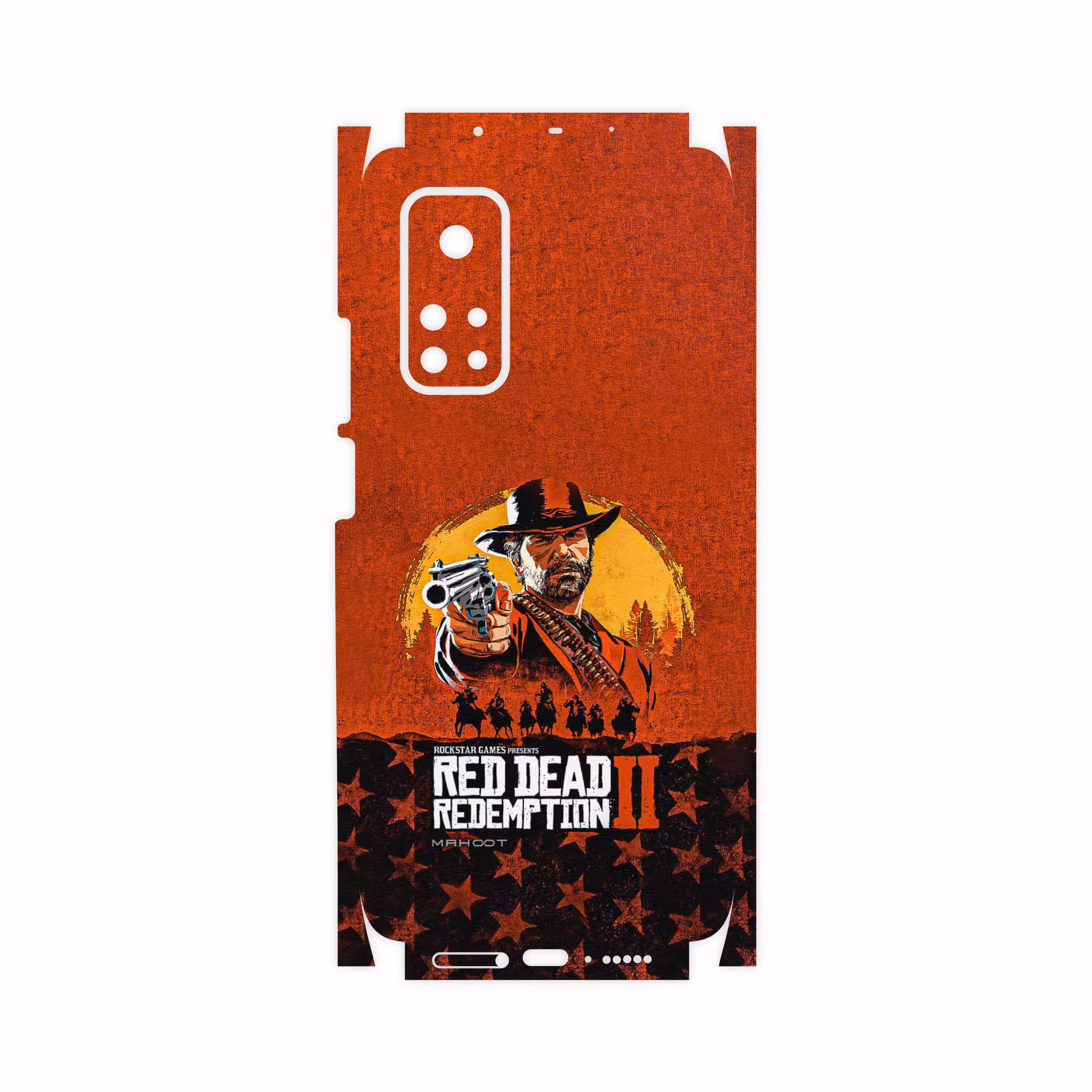 برچسب پوششی ماهوت مدل Red-Dead-Redemption-Game-FullSkin مناسب برای گوشی موبایل شیائومی Mi 10T Pro 5G