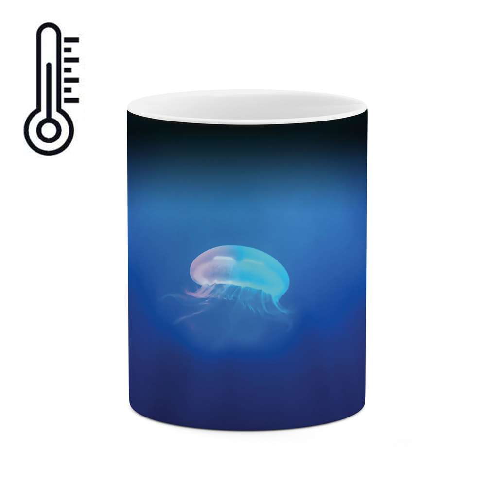 ماگ حرارتی طرح عروس دریایی مدل mgph10112