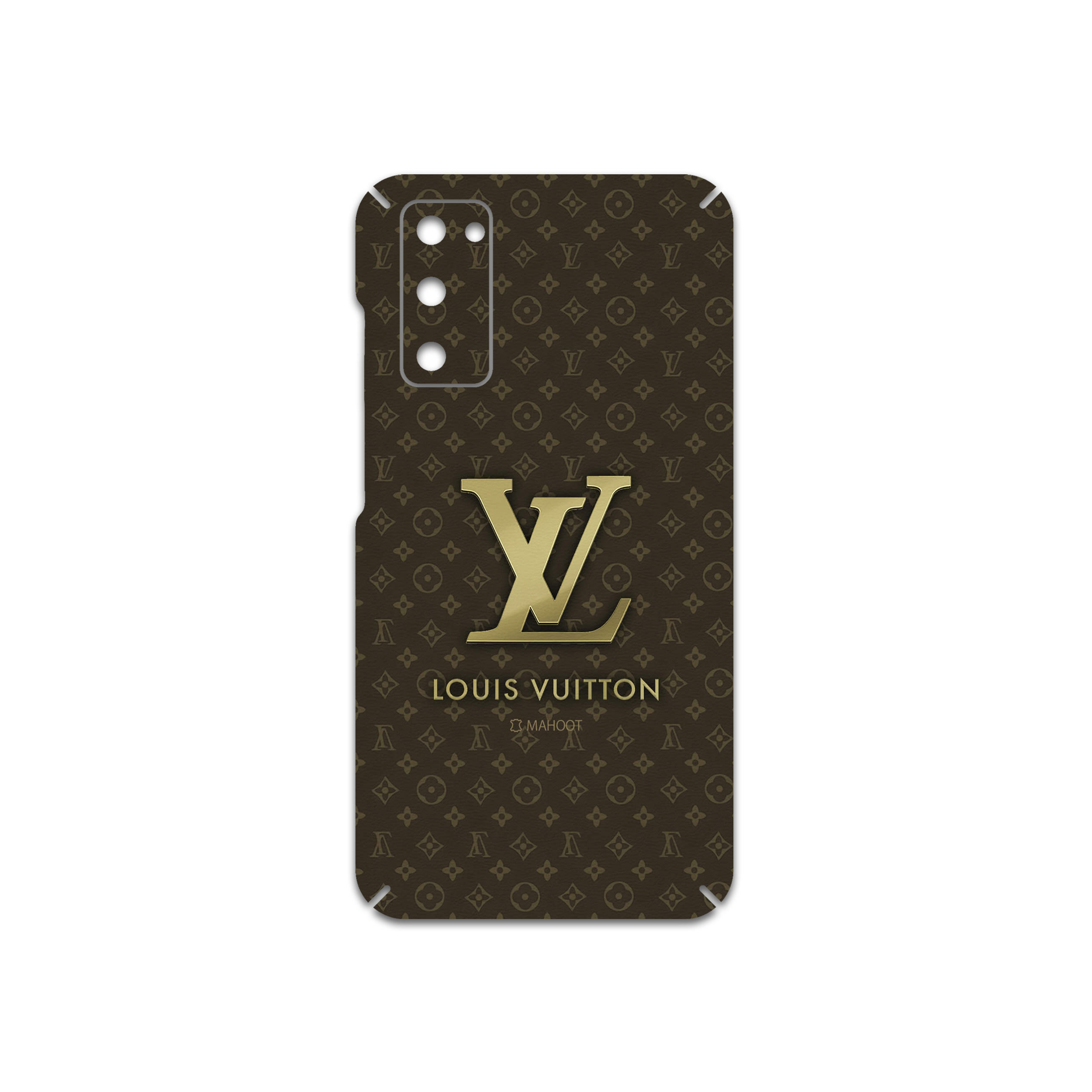 برچسب پوششی ماهوت مدل LOUIS-VUITTON-Logo مناسب برای گوشی موبایل سامسونگ Galaxy S20 FE