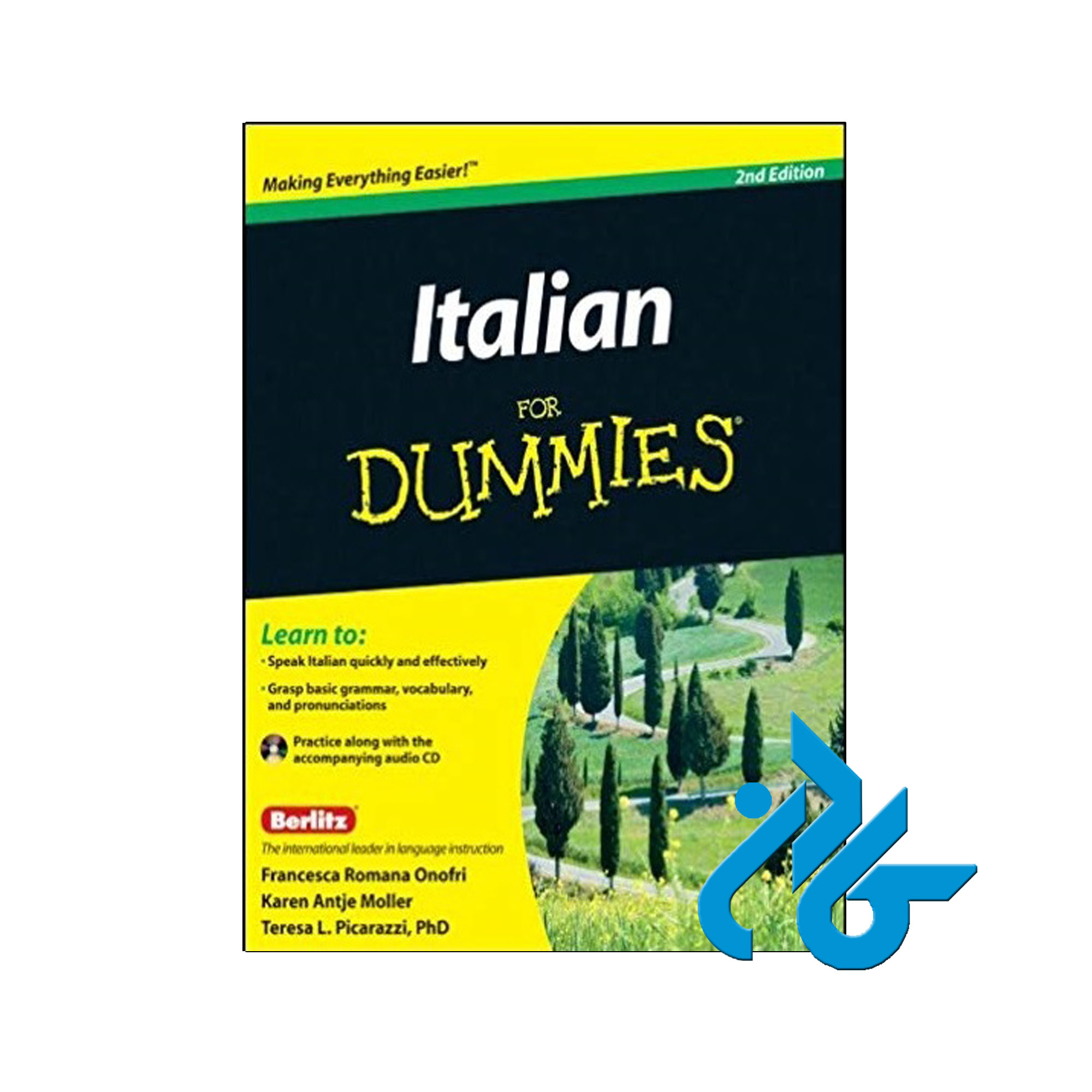 Italian For Dummies خرید از فروشگاه کتاب کادن تا 50% تخفیف خرید کتاب ایتالیایی