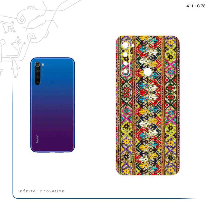 برچسب پوششی ماهوت مدل SISTAN Needlework 2 مناسب برای گوشی موبایل شیائومی Redmi Note 8T