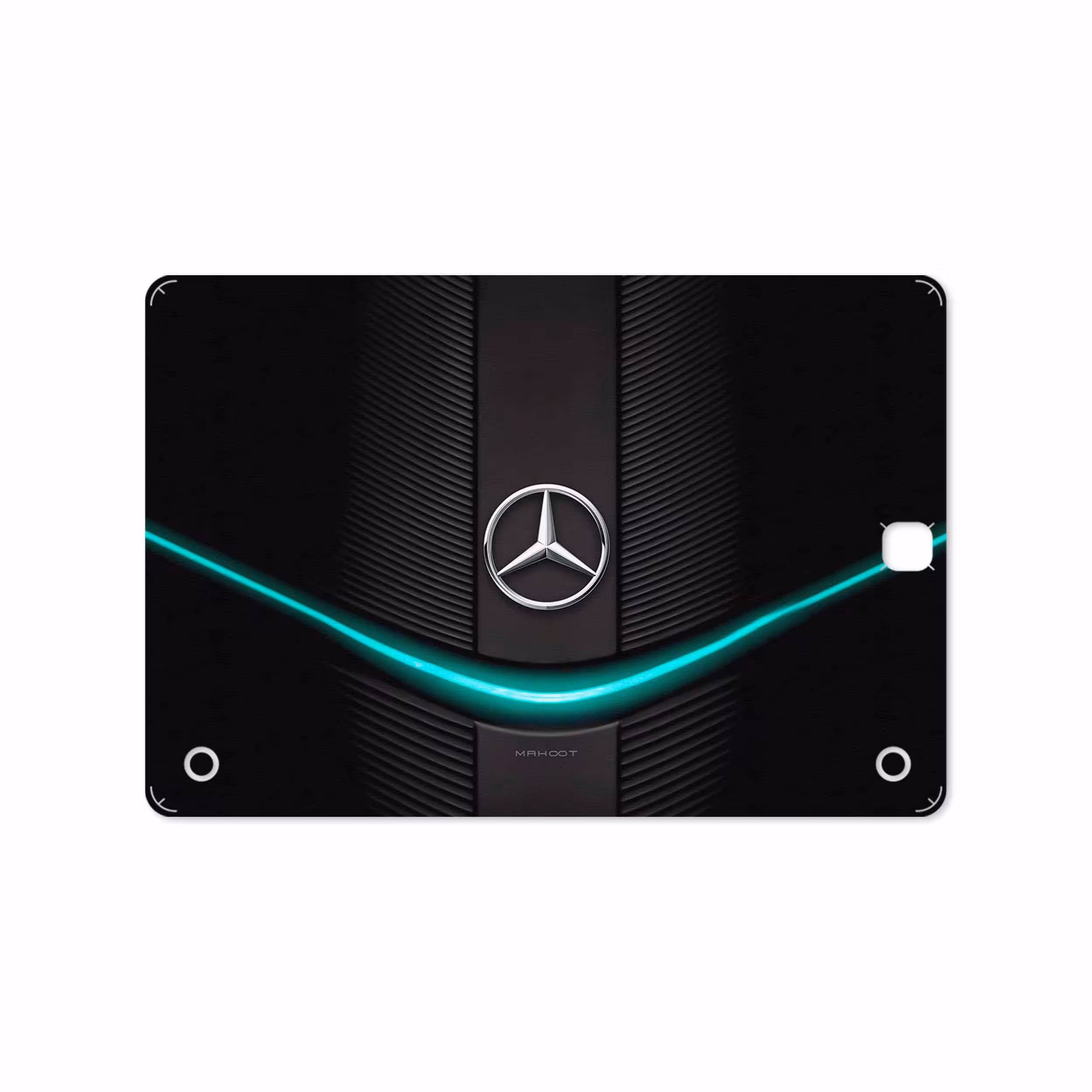 برچسب پوششی ماهوت مدل Mercedes-Benz مناسب برای تبلت سامسونگ Galaxy Tab A 9.7 2015 T555
