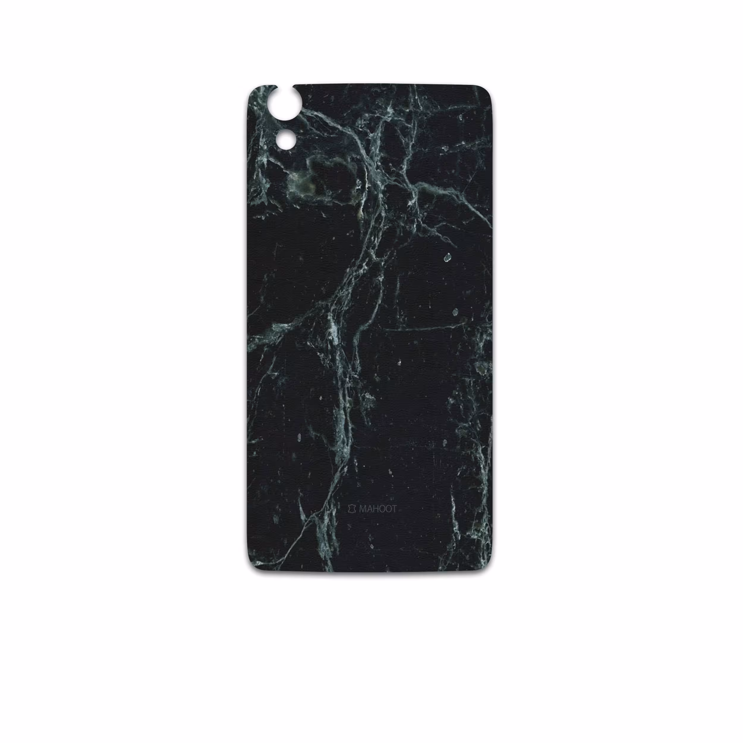برچسب پوششی ماهوت مدل Graphite-Green-Marble مناسب برای گوشی موبایل بلک بری DTEK50