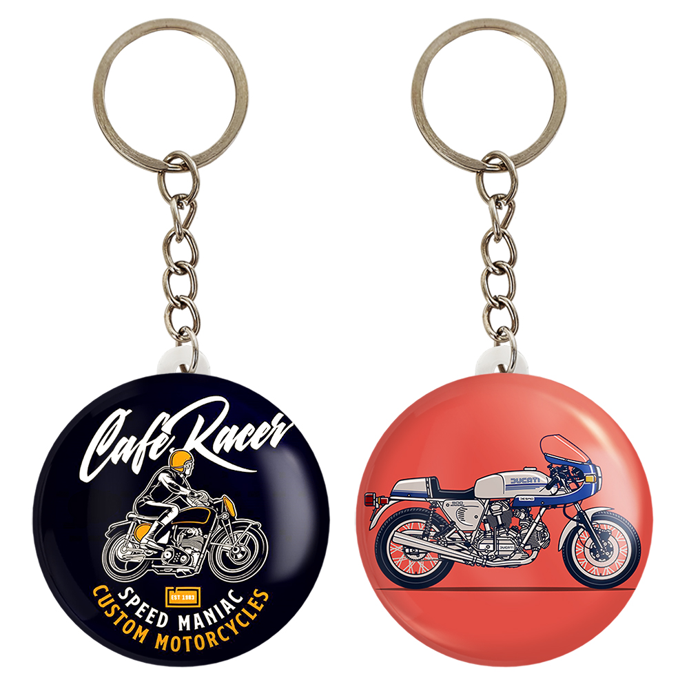 جاکلیدی خندالو مدل موتور سیکلت کد 1034610340 مجموعه 2 عددی