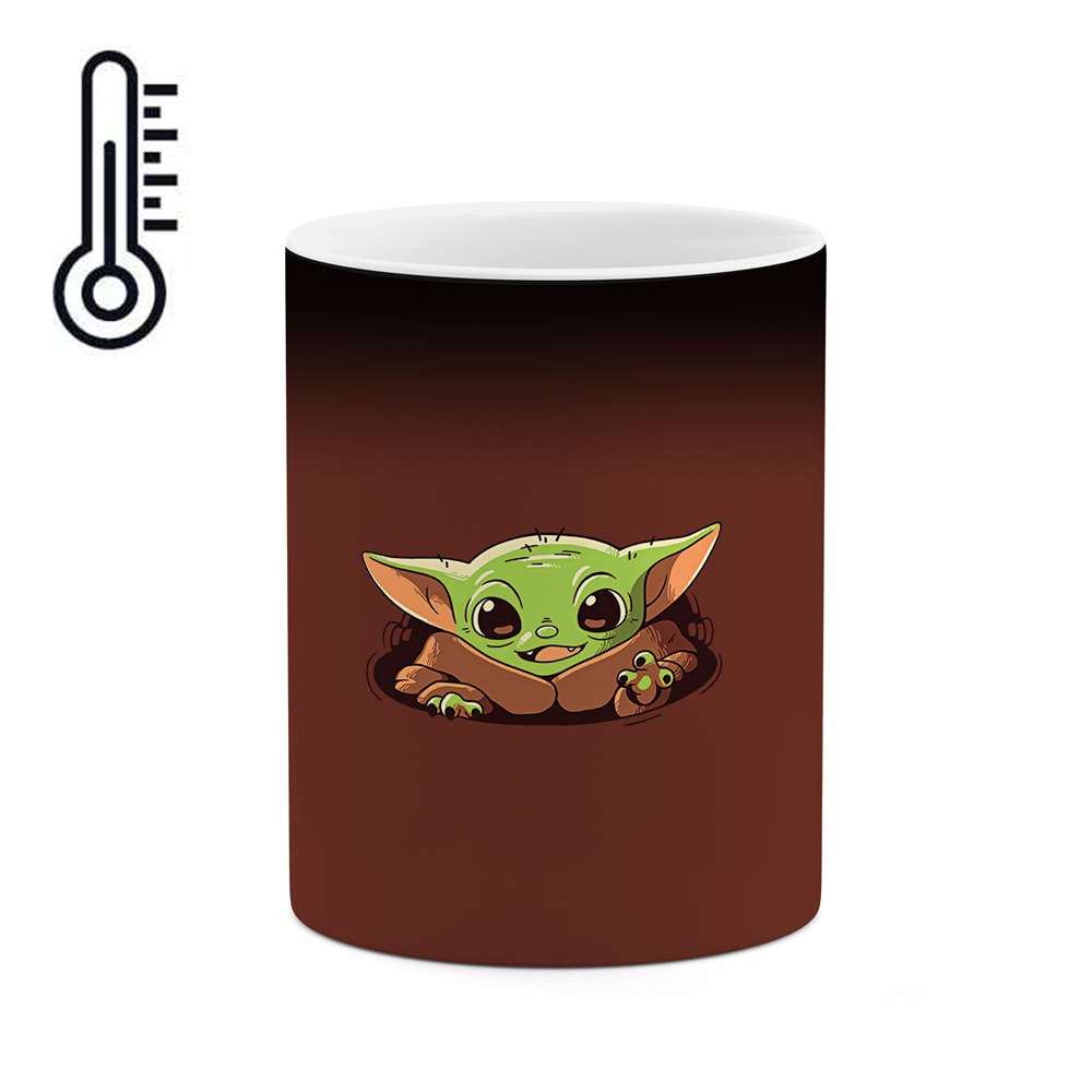 ماگ حرارتی طرح بیبی یودا مدل mgph02468