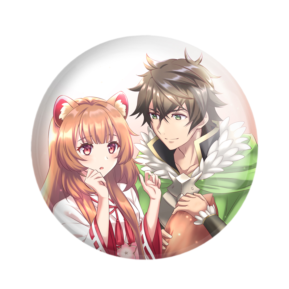 پیکسل خندالو مدل نائوفومی و رافتالیا انیمه ظهور قهرمان سپر کد 15974