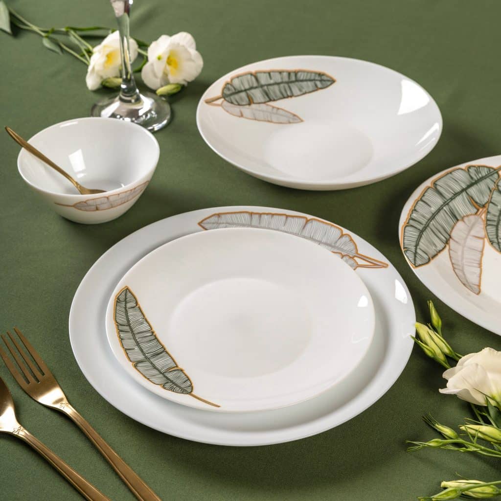 سرویس غذاخوری 28 پارچه پارس اپال فدر 608