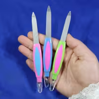 سوهان و گوشه گیر ناخن دو طرفه SWEET رنگ صورتی