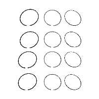 رینگ موتور تی پی کد 01117 مناسب برای روآ بسته 12 عددی | بازرگانی مرتضی