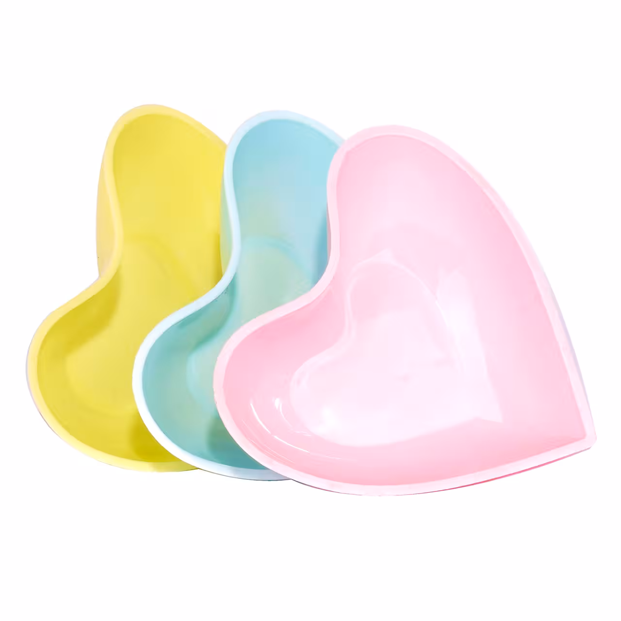 کاسه مدل heart بسته 3 عددی 