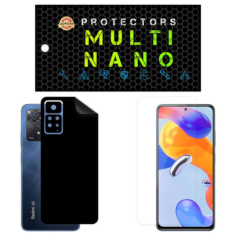 محافظ صفحه نمایش مولتی نانو مدل X-SFM مناسب برای گوشی موبایل شیائومی Redmi Note 11 Pro 5G به همراه برچسب پوششی | کالا برتری