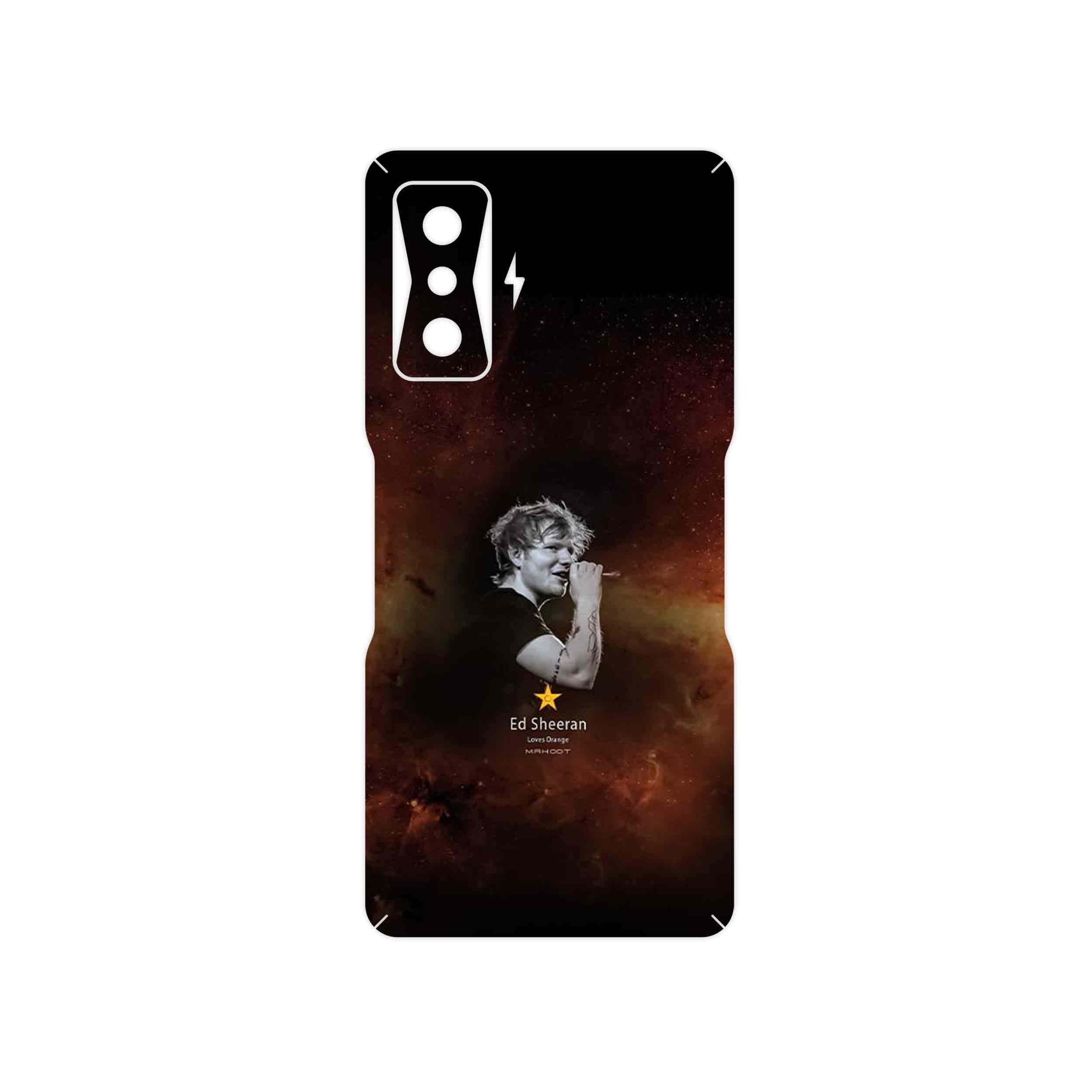 برچسب پوششی ماهوت مدل Ed Sheeran مناسب برای گوشی موبایل شیائومی Poco F4 GT 5G
