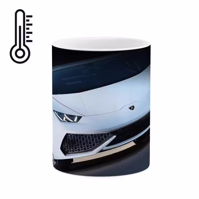 ماگ حرارتی طرح ماشین lamborghini huracan مدل mgph15560