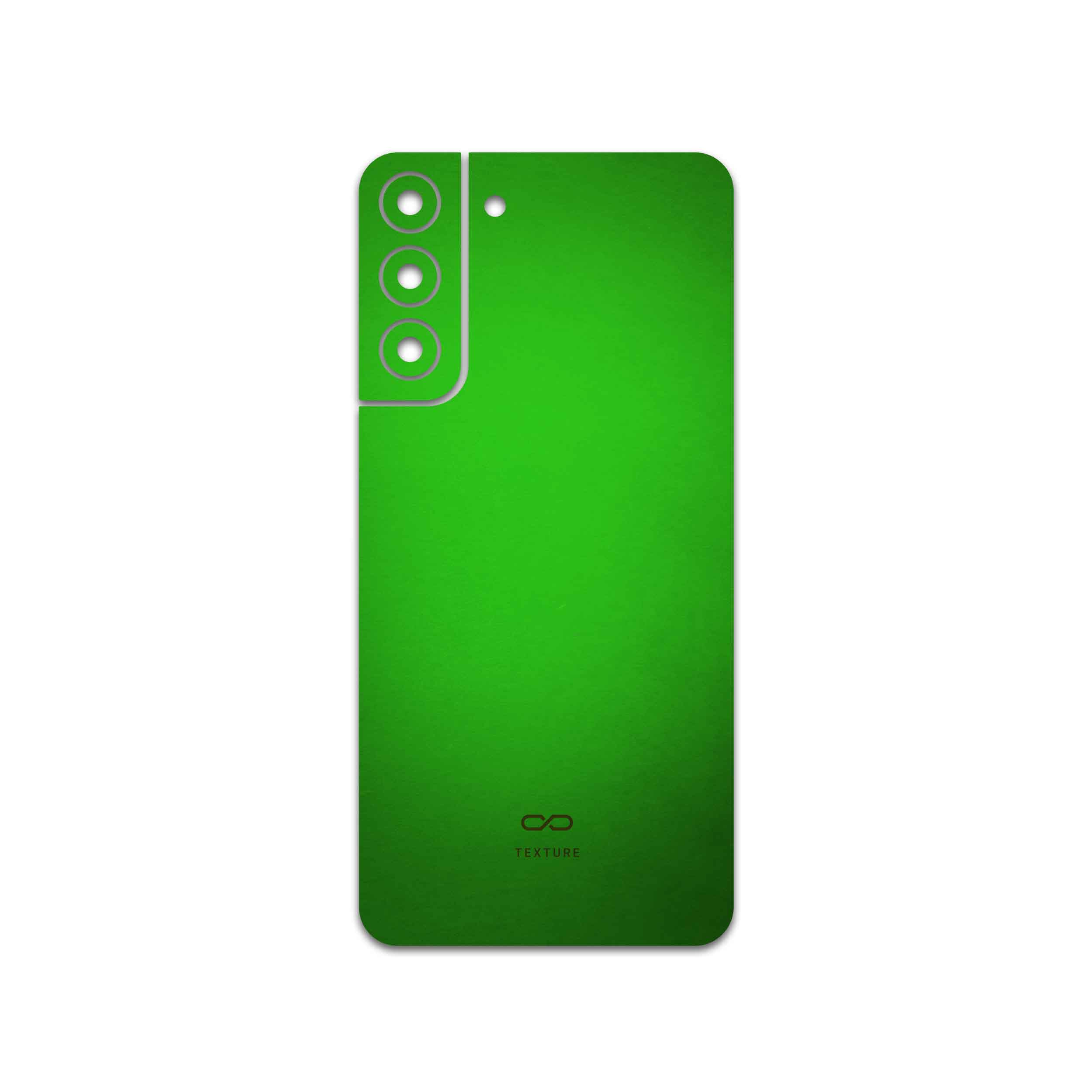 برچسب پوششی ماهوت مدل Metallic-Green مناسب برای گوشی موبایل سامسونگ Galaxy S22 Plus 5G