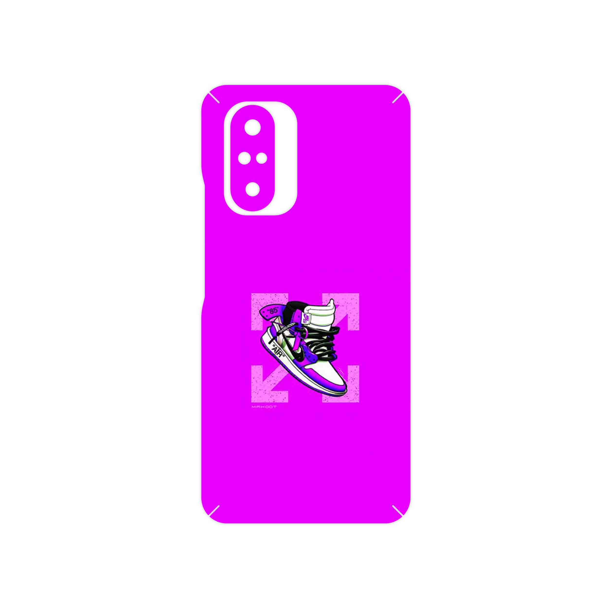برچسب پوششی ماهوت مدل Nike Air Sneaker Digital Art مناسب برای گوشی موبایل شیائومی Poco F3 5G