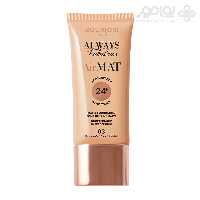 کرم پودر بورژ‌وا سری ALWAYS FABULOUS AIR MAT شماره 03