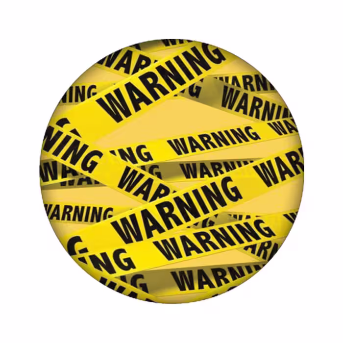 برچسب کنسول بازی مدل Warning کد 1648