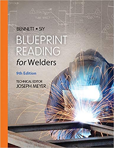 خرید و دانلود نسخه کامل کتاب Blueprint Reading for Welders, Spiral bound Version (9th Edition) - Pdf