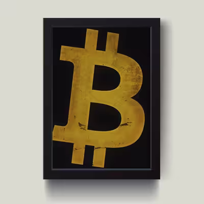 تابلو مدل Bitcoin بیت کوین M1405-b