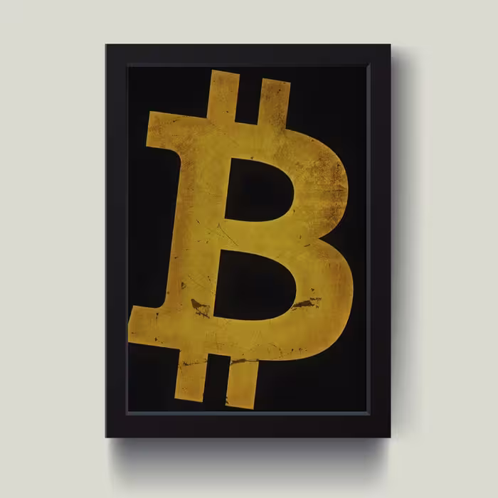 تابلو مدل Bitcoin بیت کوین M1405-b